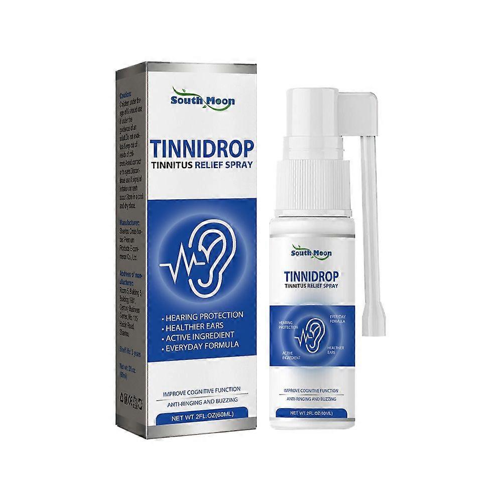 TinniDrop™ Spray Calmante Auditivo ayuda a relajar el oído y reducir el zumbido