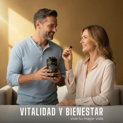 Gomitas de Shilajit Puro del Himalaya, Activa cuerpo y mente, naturalmente.
