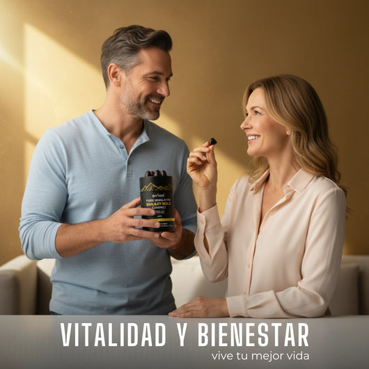 Gomitas de Shilajit Puro del Himalaya, Activa cuerpo y mente, naturalmente.