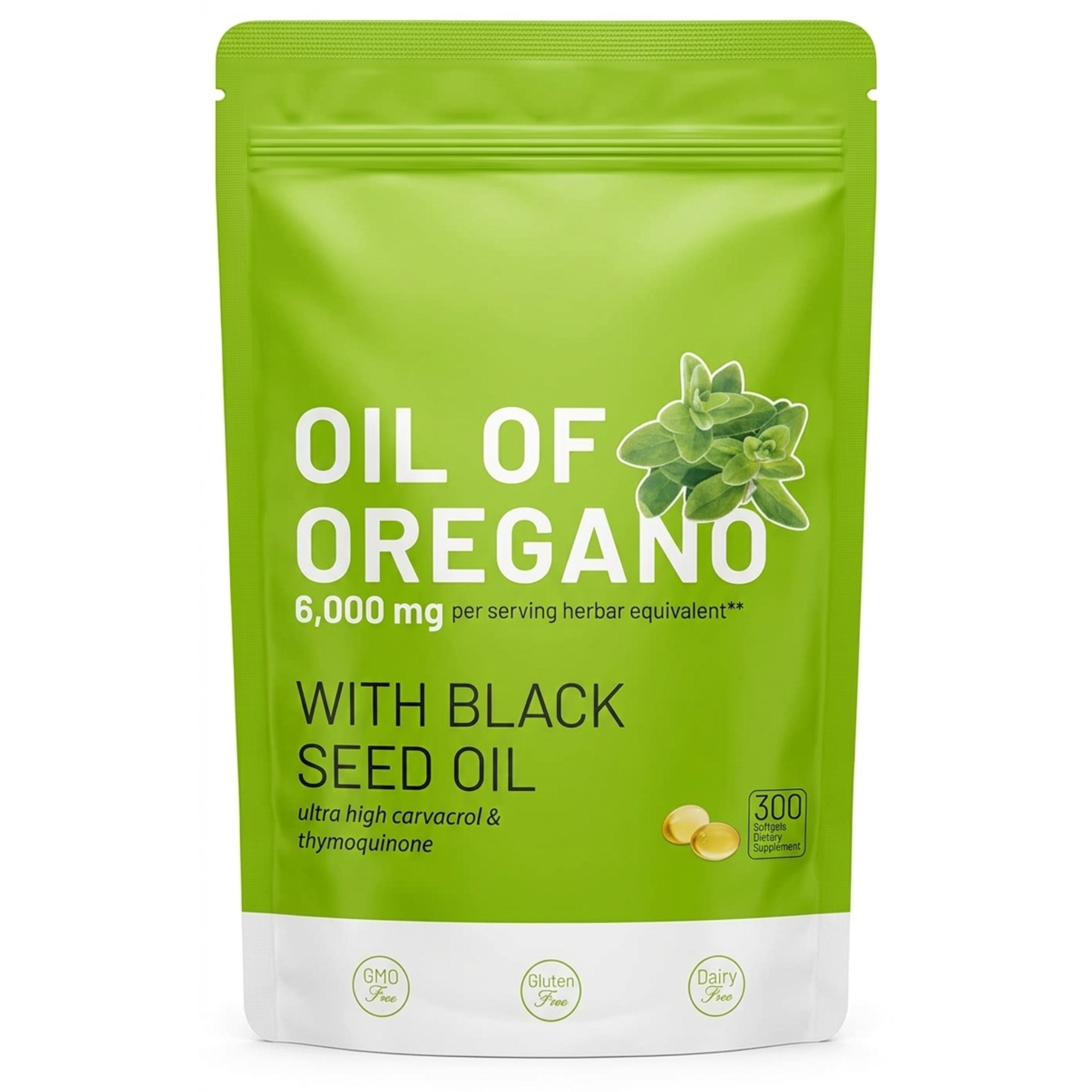 OreganoOil™ Aceite de orégano - Refuerza el sistema inmunológico y ayuda a combatir bacterias y hongos