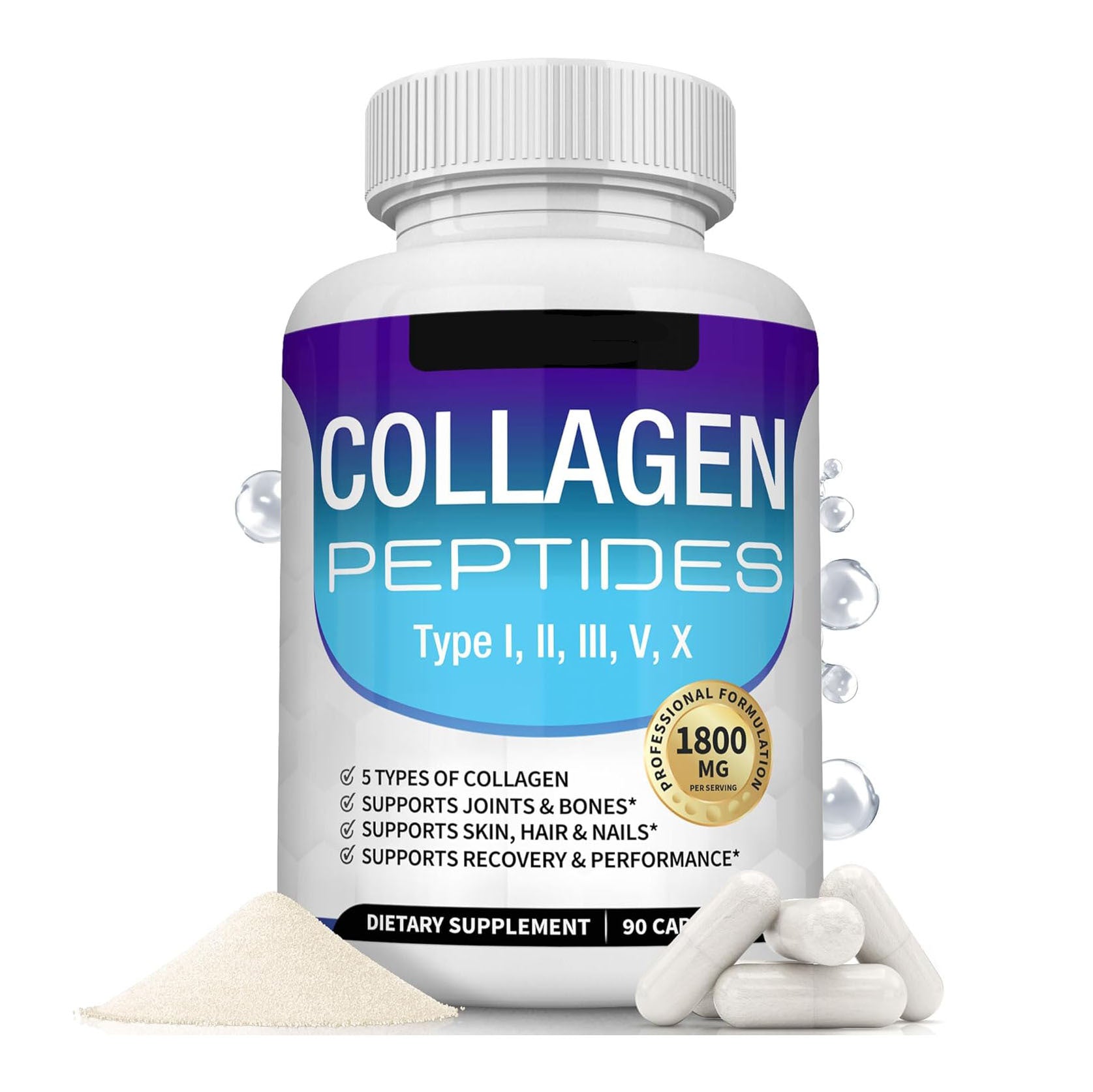 Collagen Peptides™ Colágeno completo que fortalece tu piel, articulaciones y cuerpo desde adentro