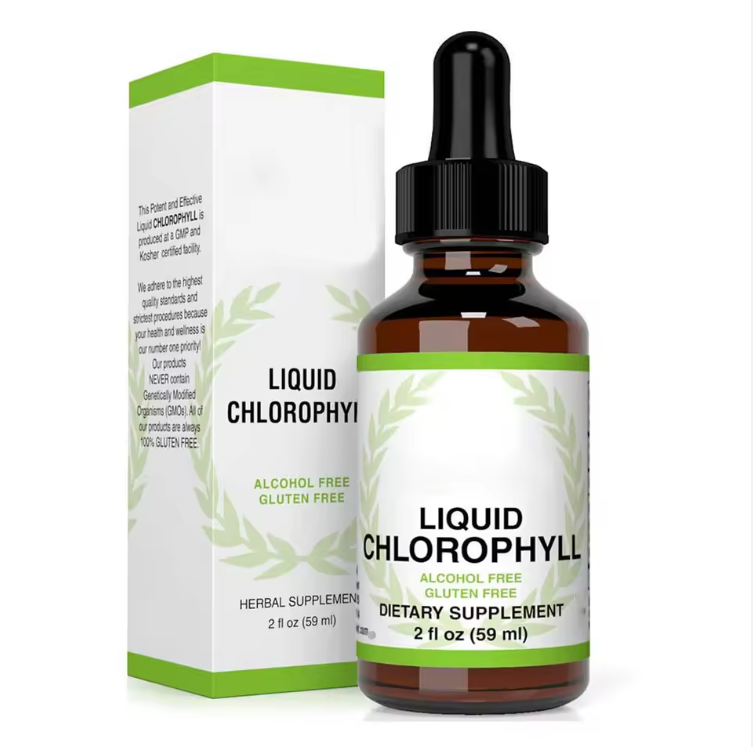 Liquid Chlorophyll™ Gotas de clorofila adelgazantes desinflama el abdomen figura más definida sin dietas extremas ni pastillas.