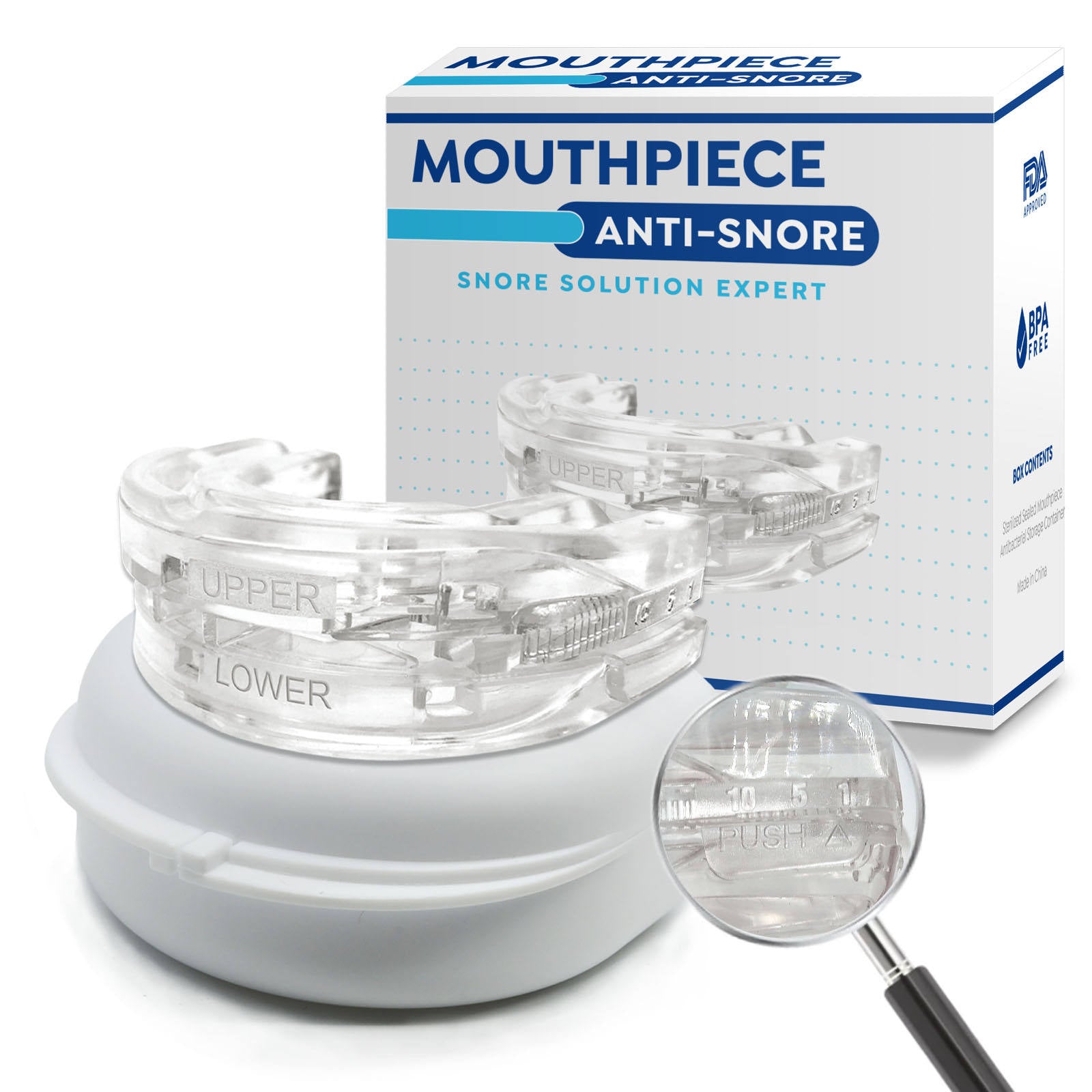 Mouthpiece™ protector bucal antironquidos para bruxismo
