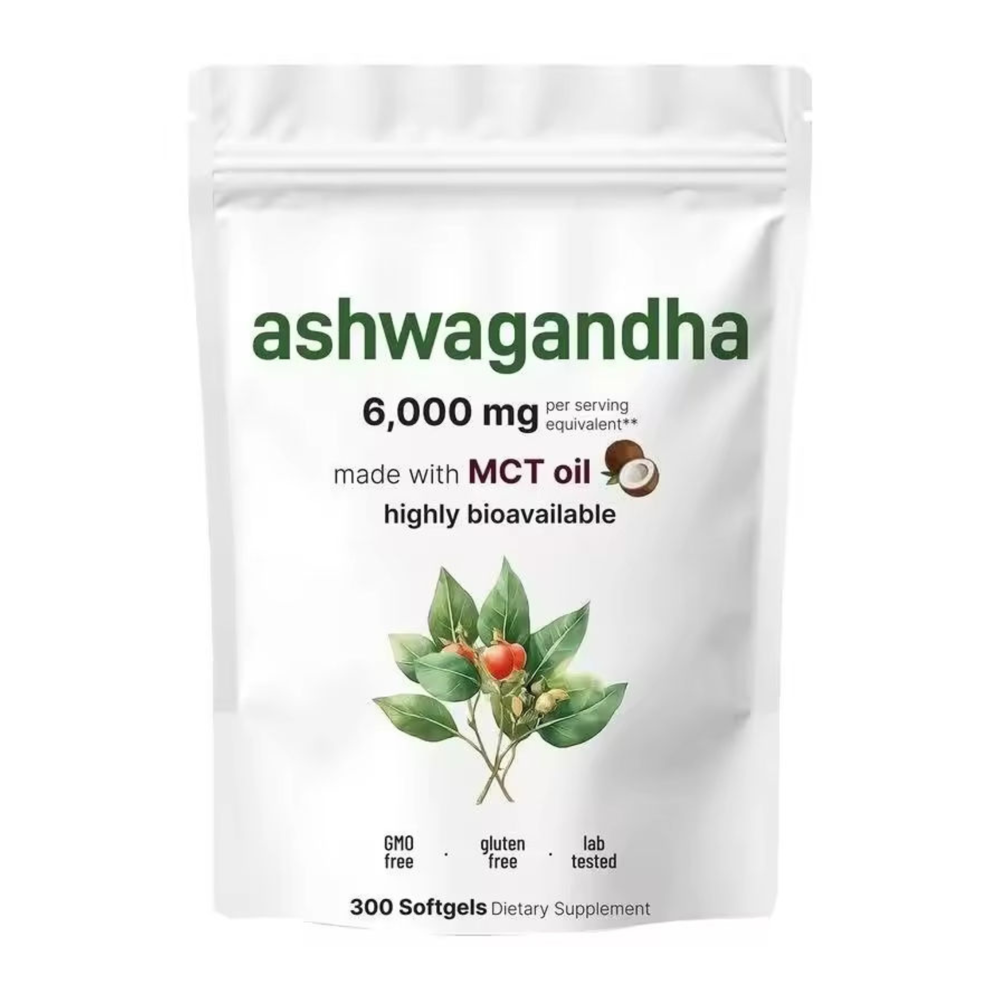 Ashwagandha™ Suplemento de ashwagandha reduce el cortisol y el estrés crónico en semanas sin sedantes ni ansiolíticos.