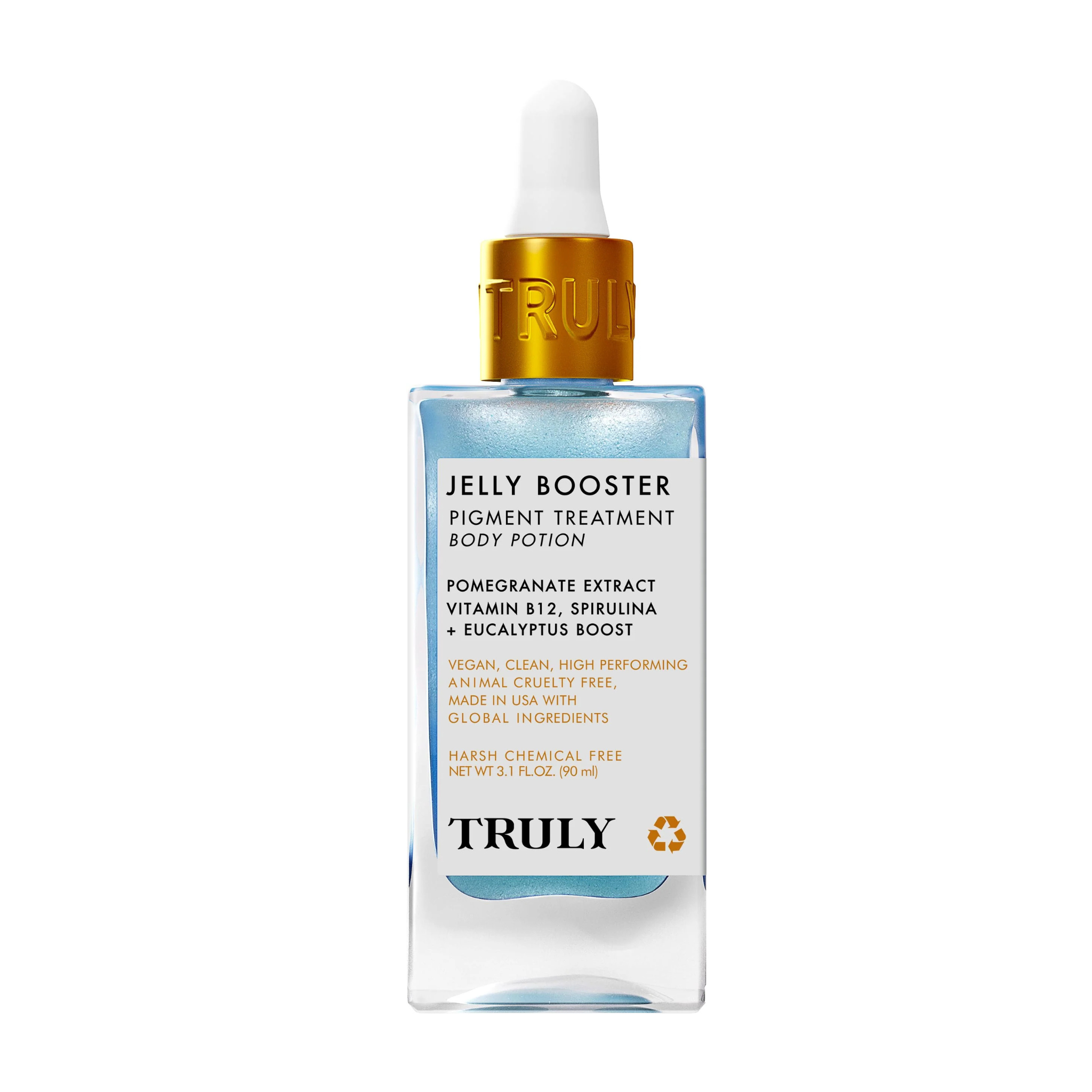 Truly Jelly Booster™ Gotas aclarantes corporales de axilas y bikini suavizan manchas revelan piel luminosa sin láser ni dolor.