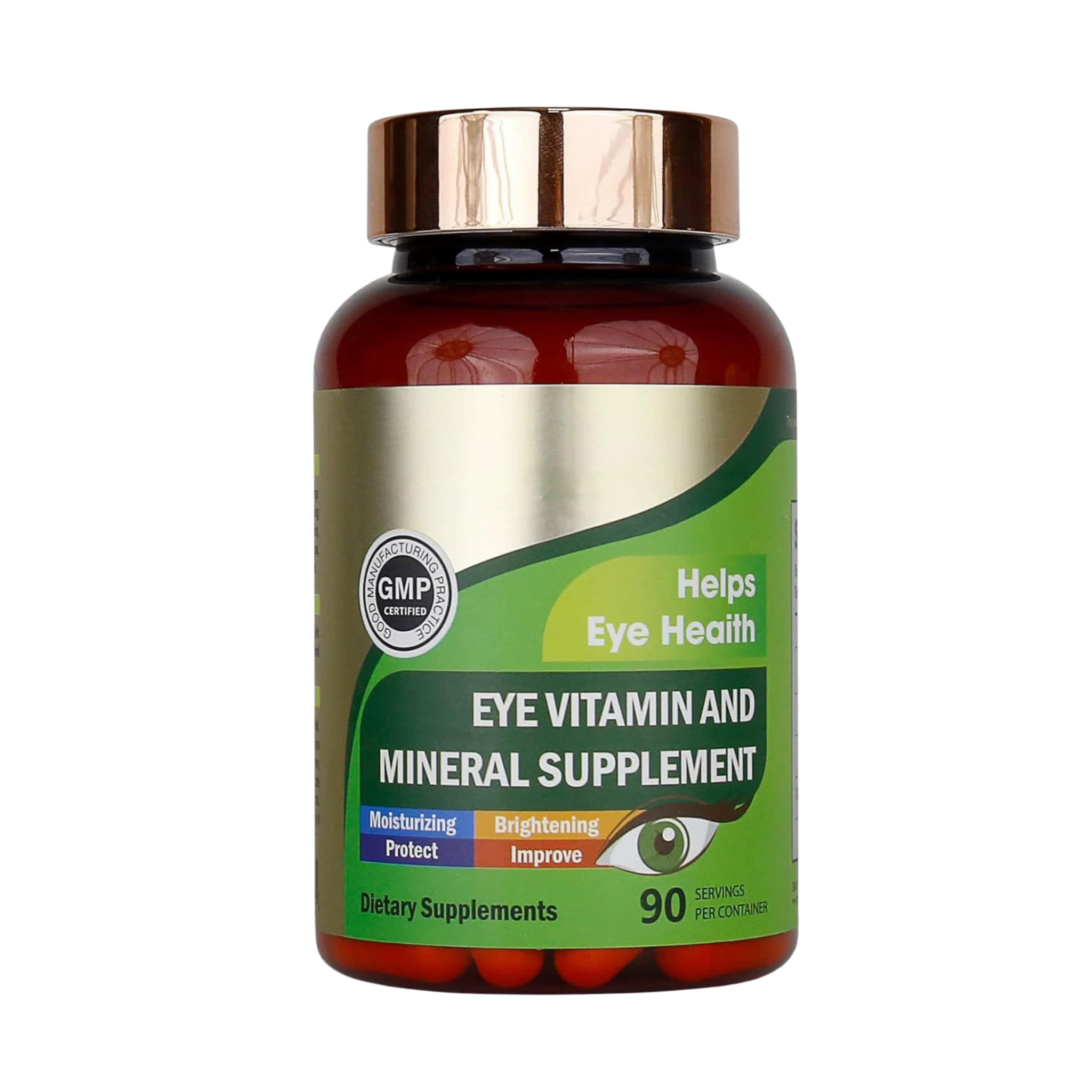 Eye Vitamin™ Vitaminas para ojos apoya salud visual diaria y reduce fatiga ocular